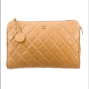 Chanel Vintage Quilted Clutch SOLD